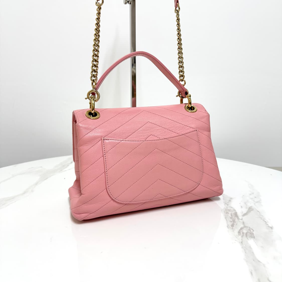 샤넬 쉐브론 탑핸들 크로스백 상품이미지3