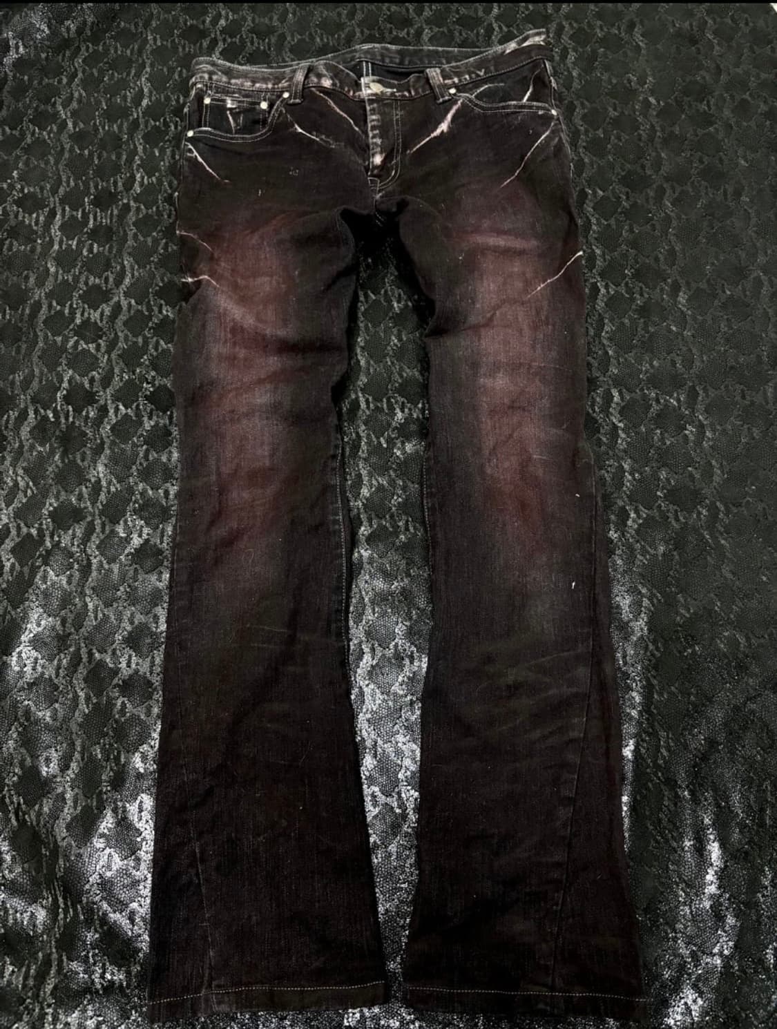 TORNADO MART 00’s Archive burgundy Cra 상품이미지1