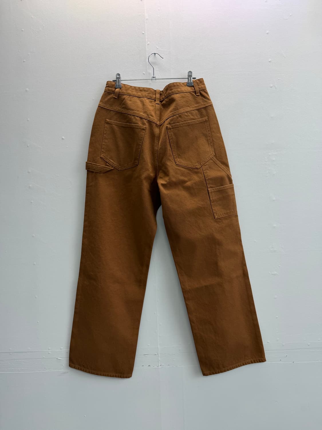 파세르 워시드 덕코튼 페인터 팬츠 탄 상품이미지2