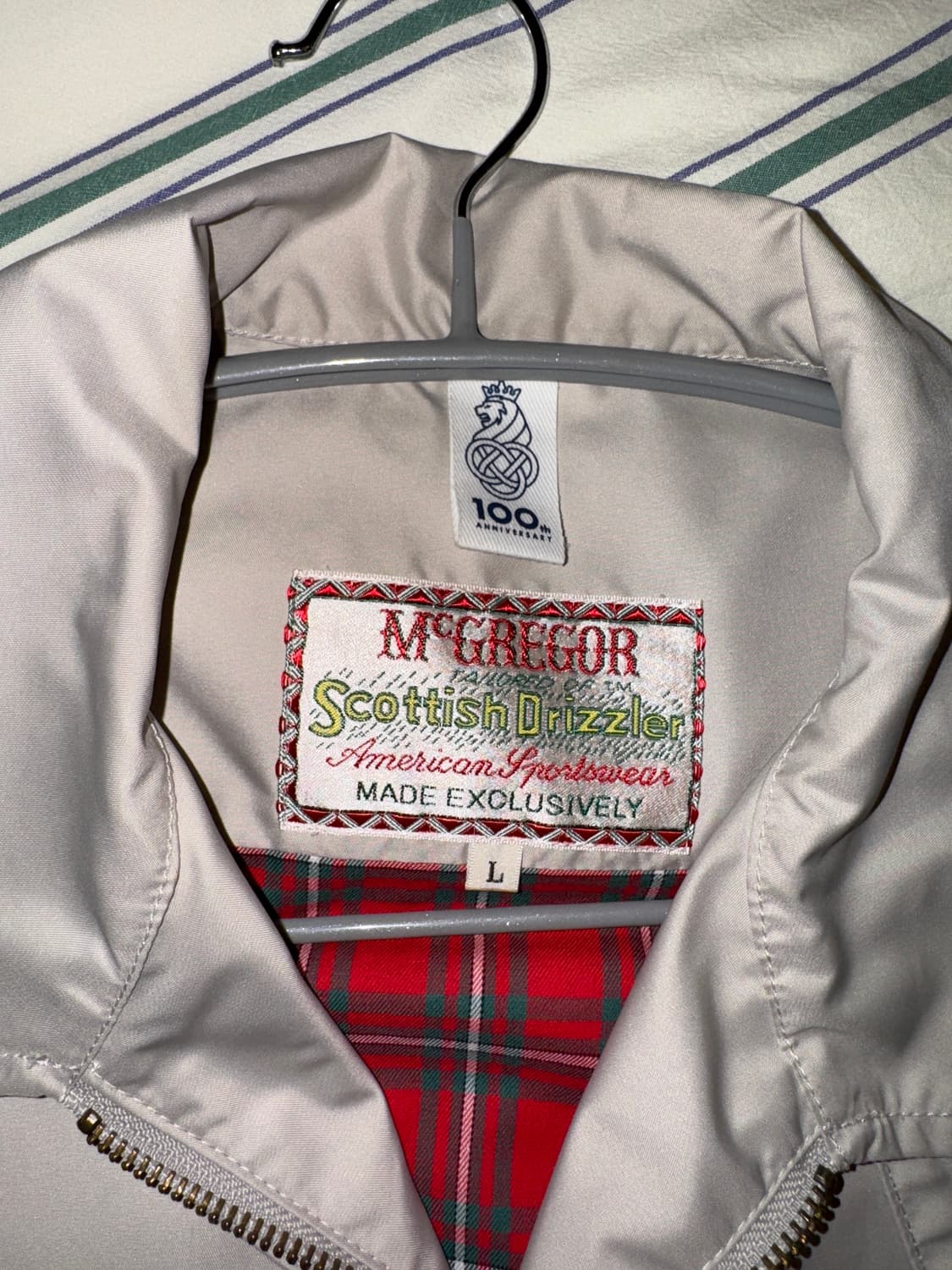 [103] 맥그리거 100주년 한정판 드리즐러 자켓 상품이미지2