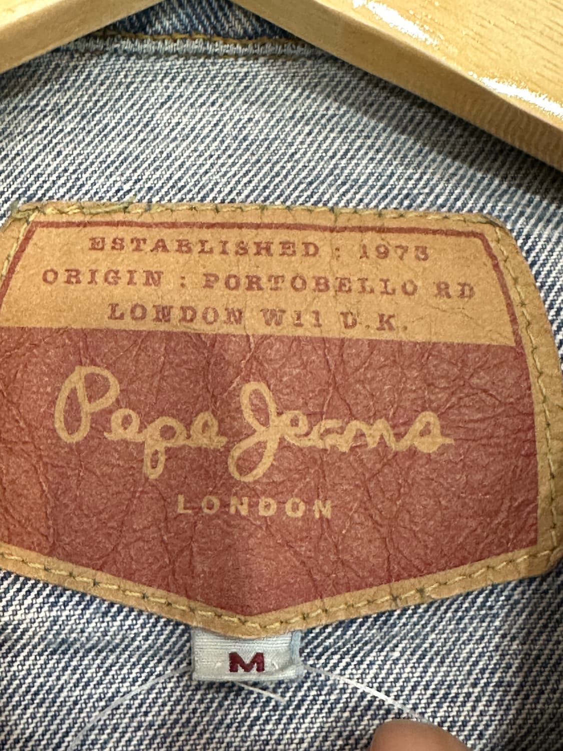 Pepe Jeans 여성 데님 청자켓 M 상품이미지4