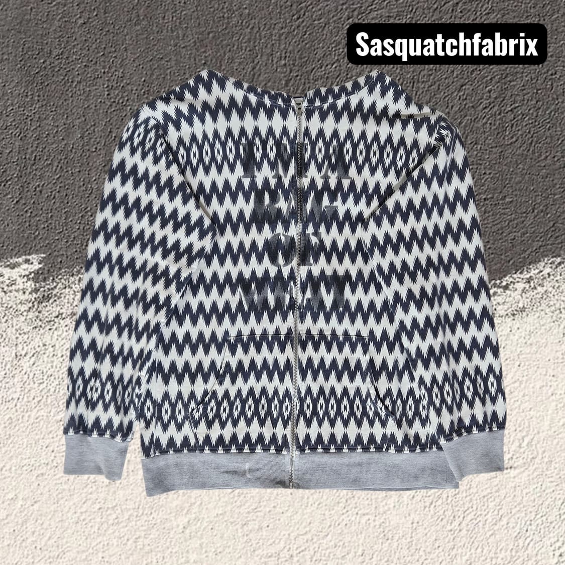 Sasquatchfabrix 아즈텍 패턴 후드 (105) 상품이미지1