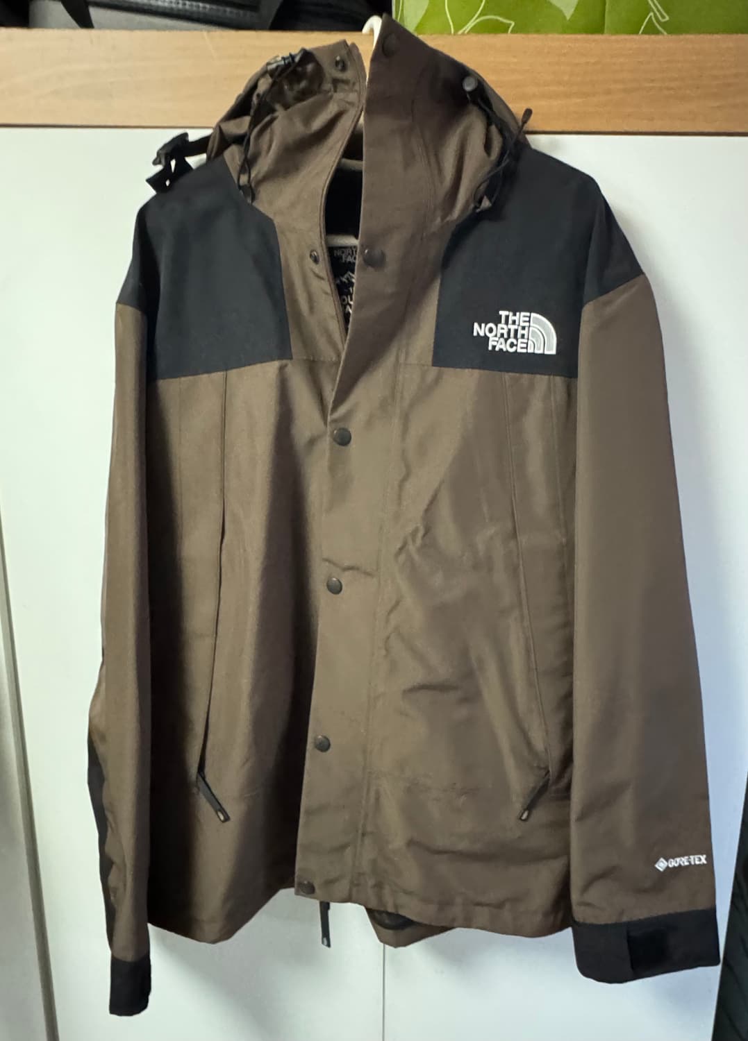 <새것> [110,XXL] 노스페이스 고어텍스 마운틴 자켓 브라운 상품이미지7