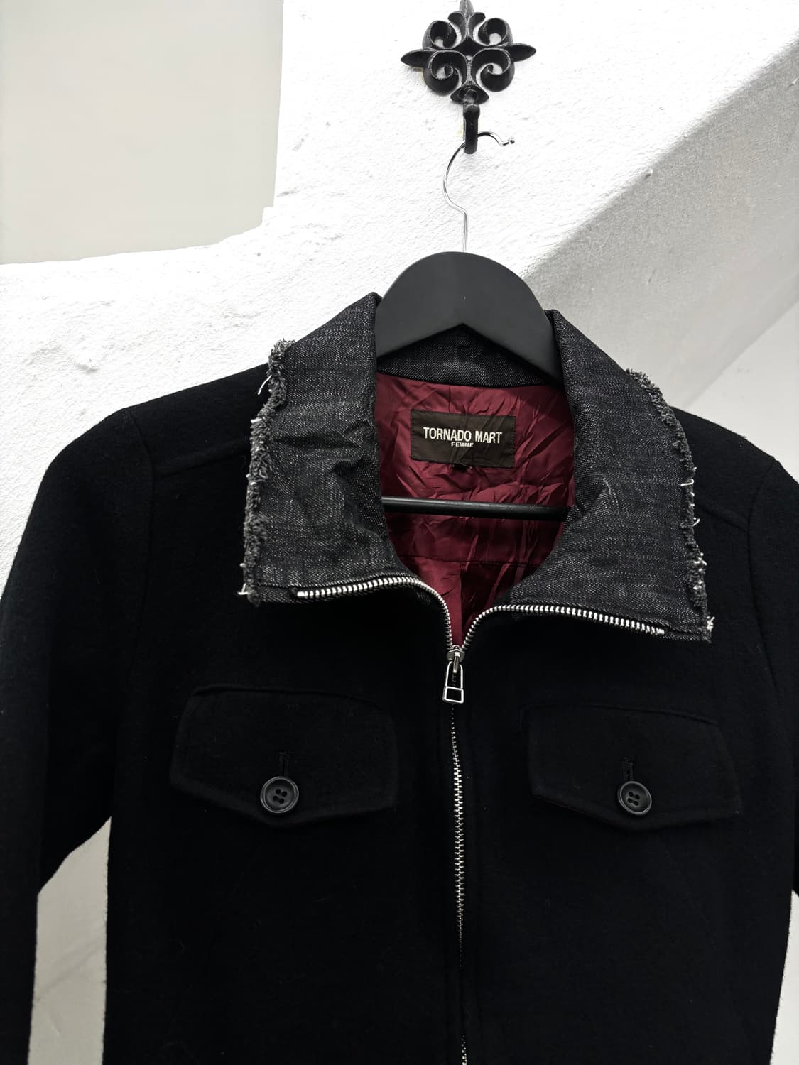 Tornado Mart femme grunge denim mix jack 상품이미지6