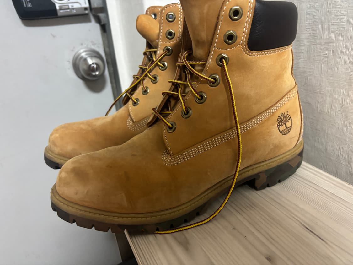 팀버랜드 6인치 프리미엄 부츠 275사이즈 상품이미지5