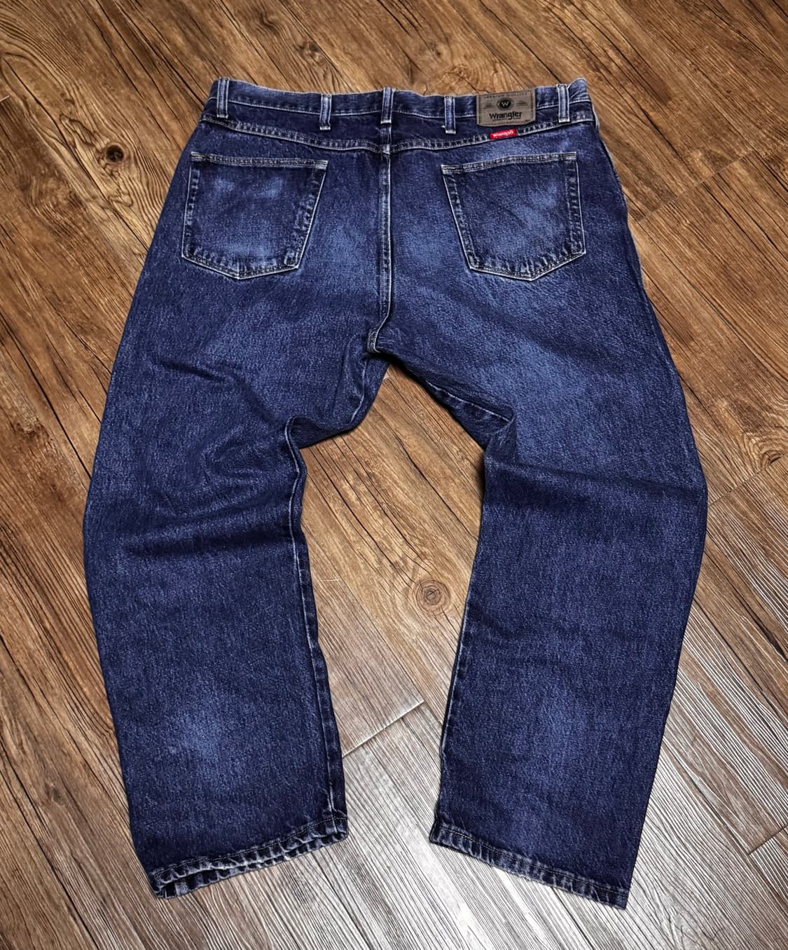 랭글러 진청 워싱 데님 팬츠 상품이미지2