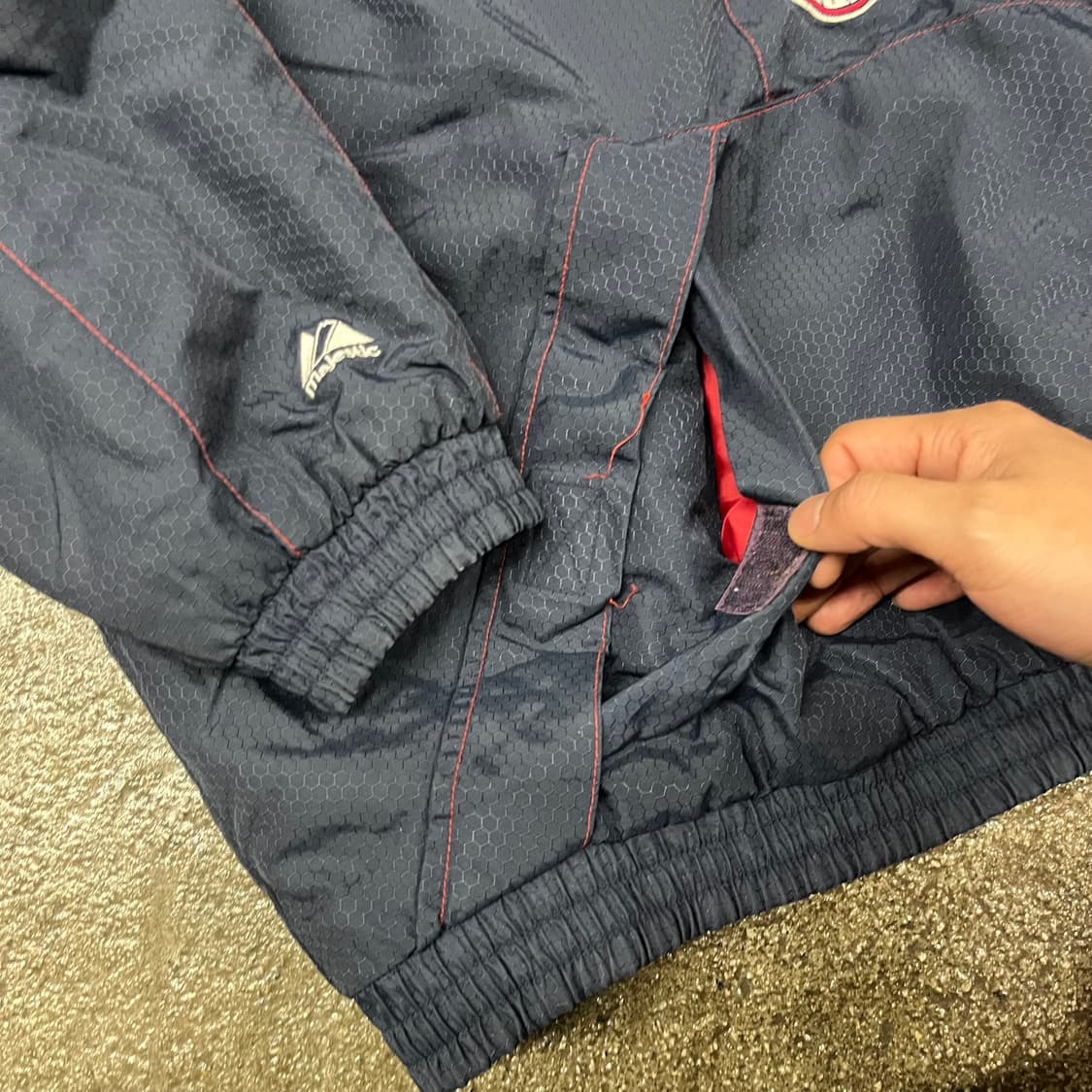 00s 마제스틱 클리브랜드 인디언스 아노락 패딩 (110) 상품이미지3