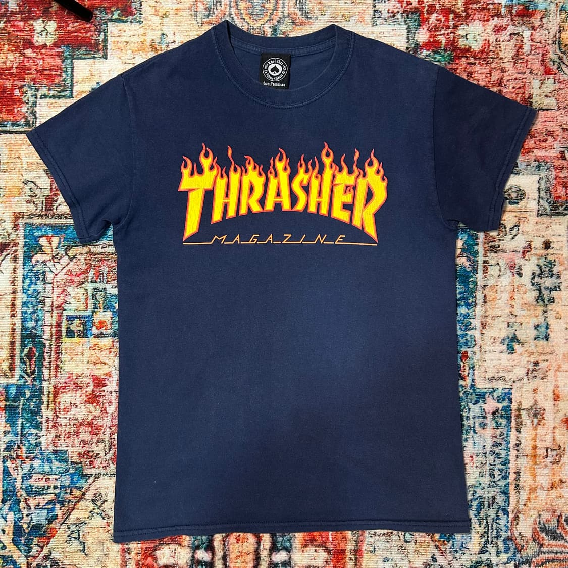 [S] 트레셔 플레임 로고 반팔 상품이미지1