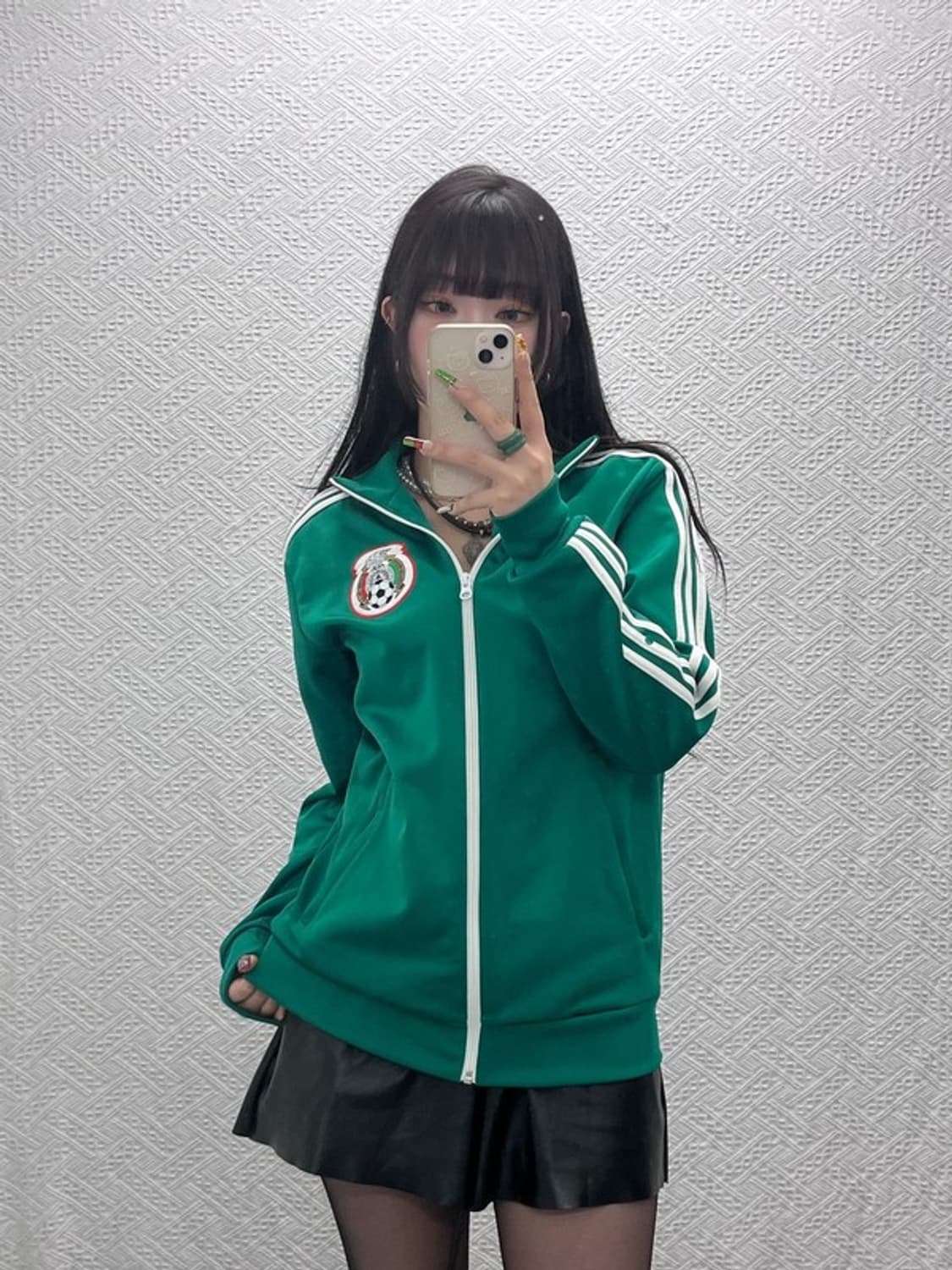 아디다스 올드스쿨 희귀 멕시코 FMF 국대 져지 집업 95 C09583 상품이미지2