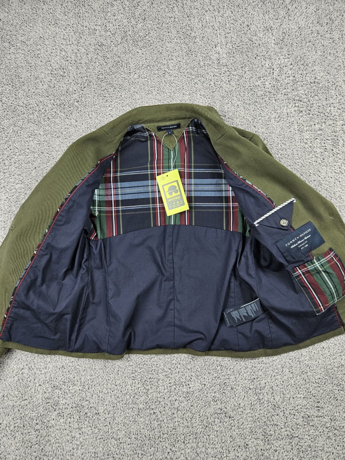 타미힐피거 코튼 베이직 블레이저 자켓 ( 6 ) / 10180 상품이미지10