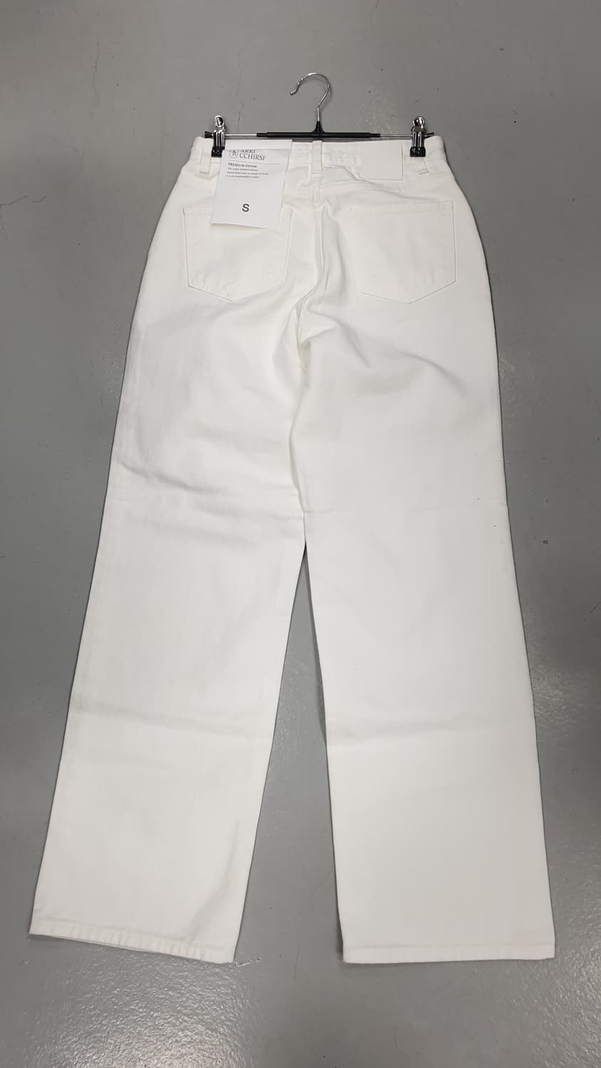 ARRICCCHIRSI 화이트 데님 롱 스커트 S 상품이미지4