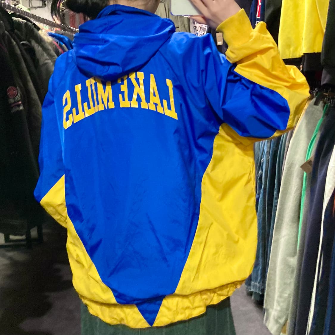 [IM] 나이키 아노락 바람막이 블루 상품이미지6