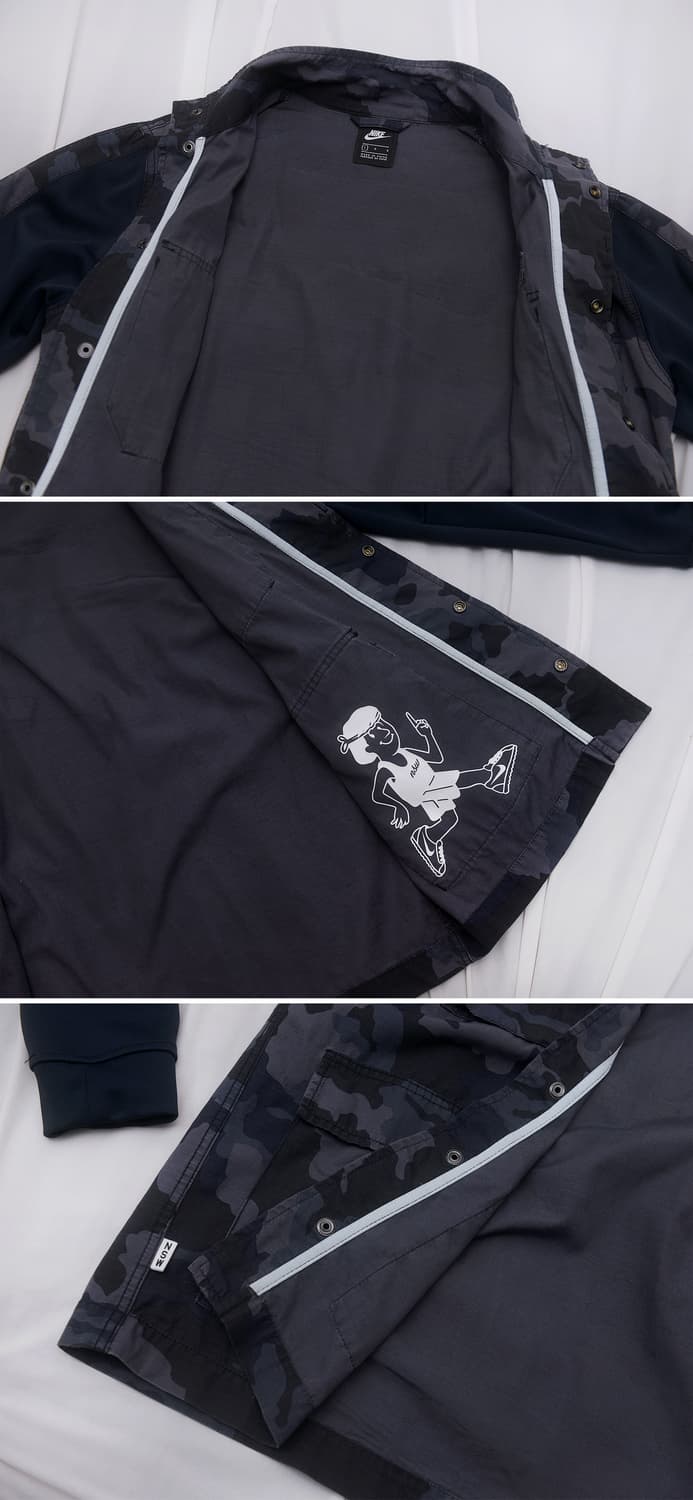나이키 NSW M-65 카모플라쥬 엑티브 자켓 (L / 100+) 상품이미지6
