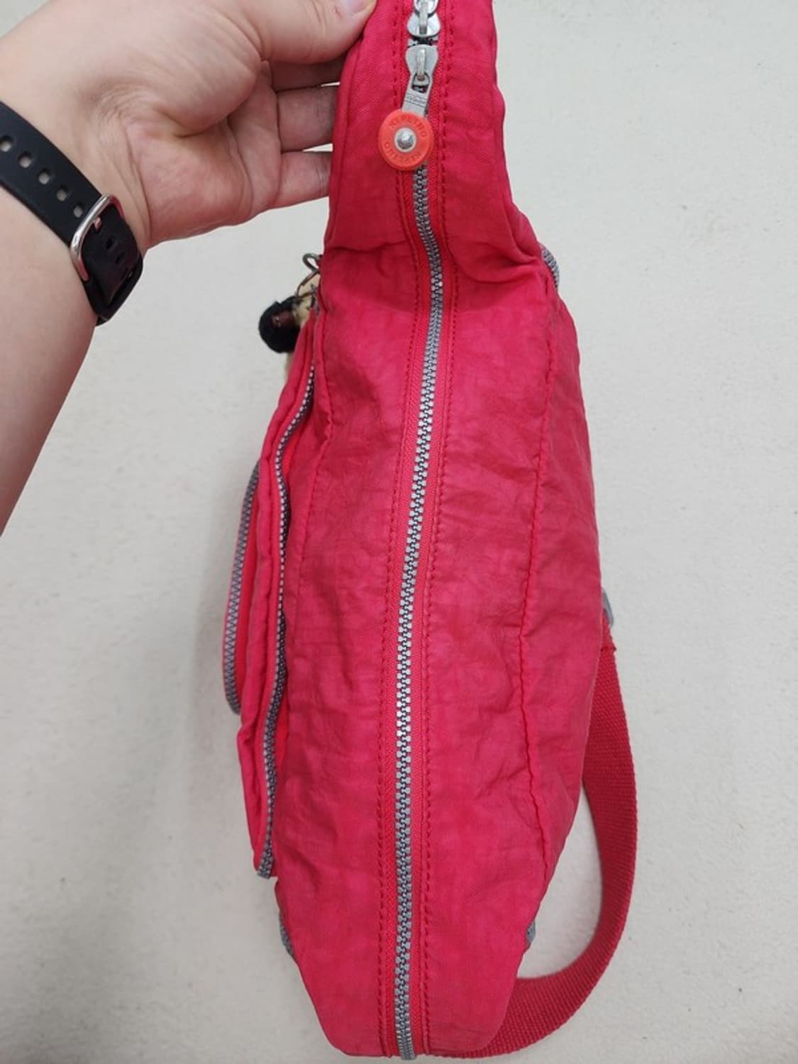 KIPLING 핑크 크로스백 상품이미지4