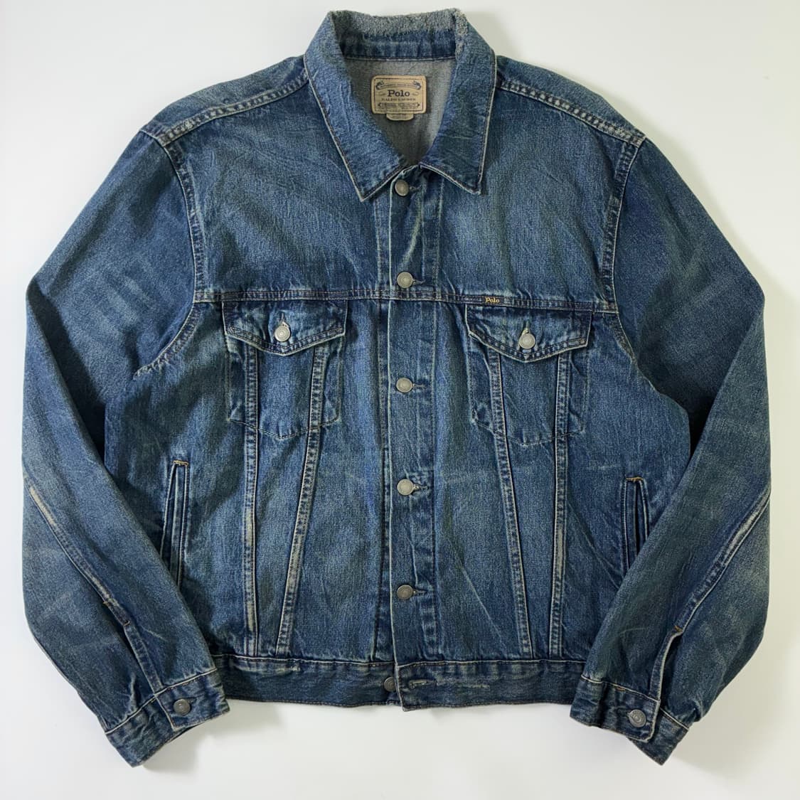 Polo 폴로 랄프로렌 데님 트러커 워시드 자켓 상품이미지1