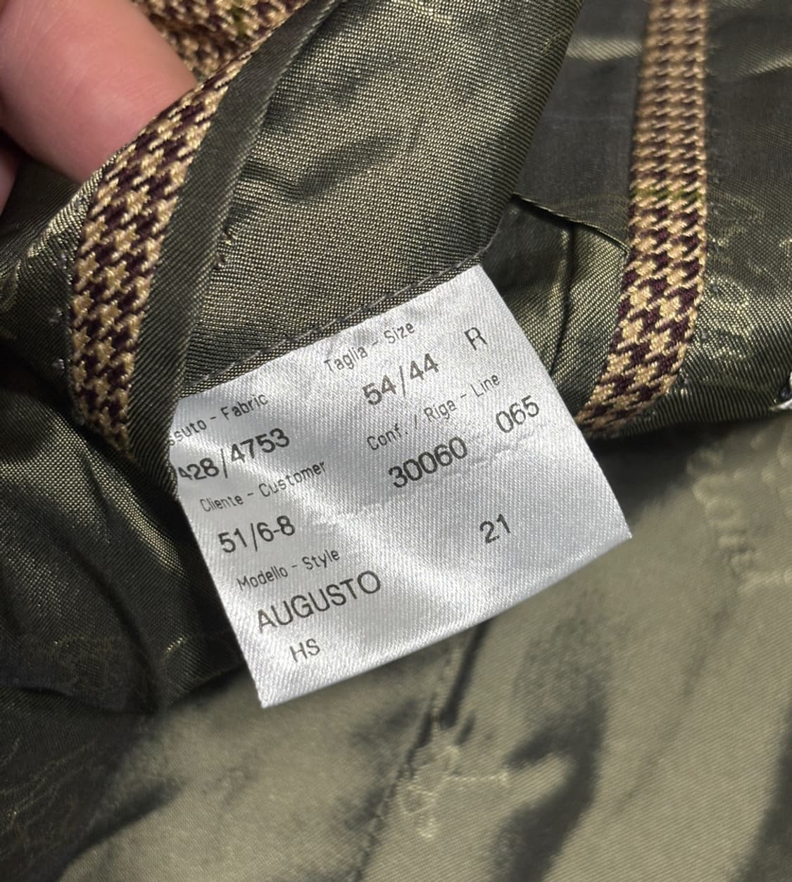 브리오니 아우구스토 하운드투스 울 블레이저 상품이미지7