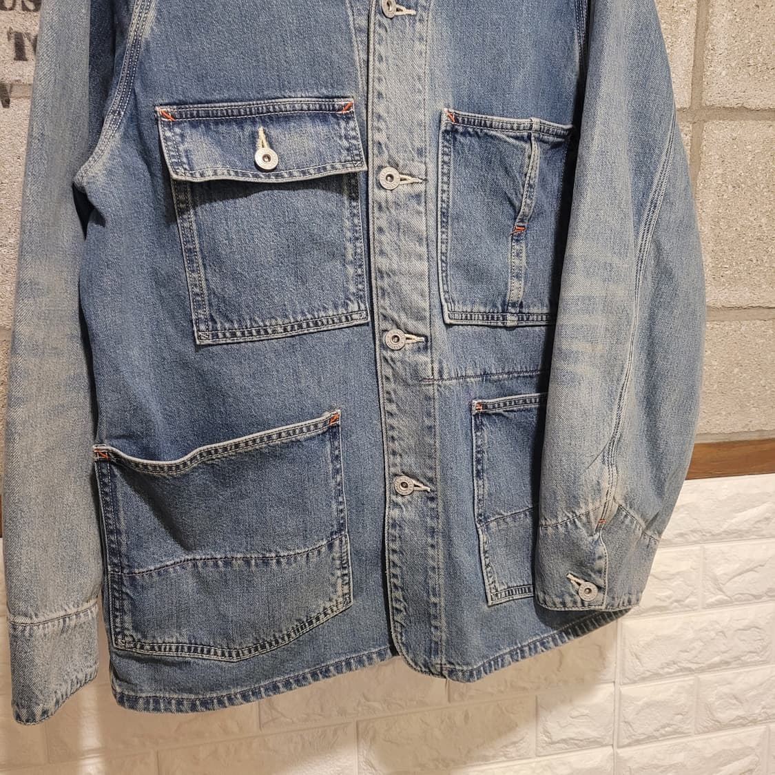 카키스 (KHAKIS) 데님 자켓 1 상품이미지4