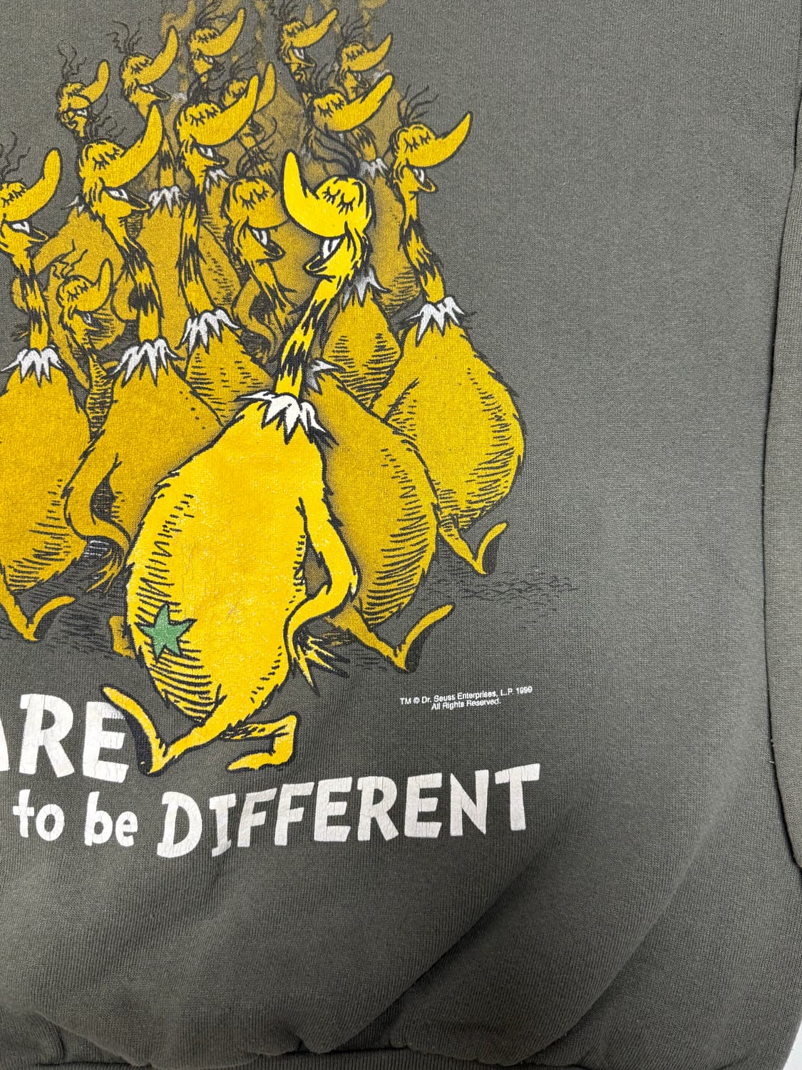 90s 툴텍스 usa 닥터 수스 스니치 스웻 셔츠 상품이미지5