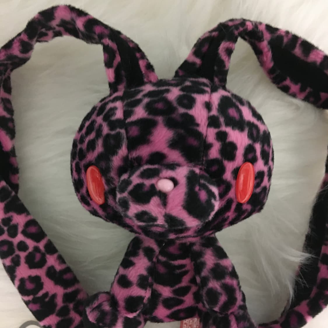 범용토끼 핑크 레오파드 키링 상품이미지2