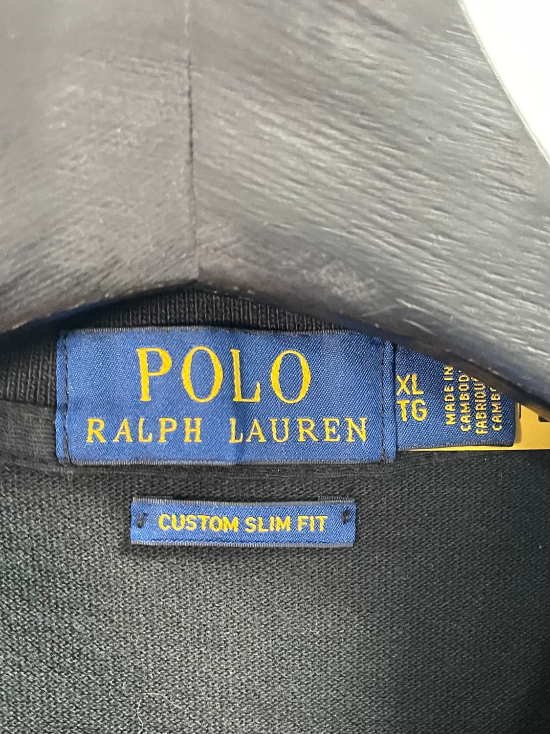 폴로 랄프로렌 블랙 빅포니 반팔 카라티  (on.636)   상품이미지5