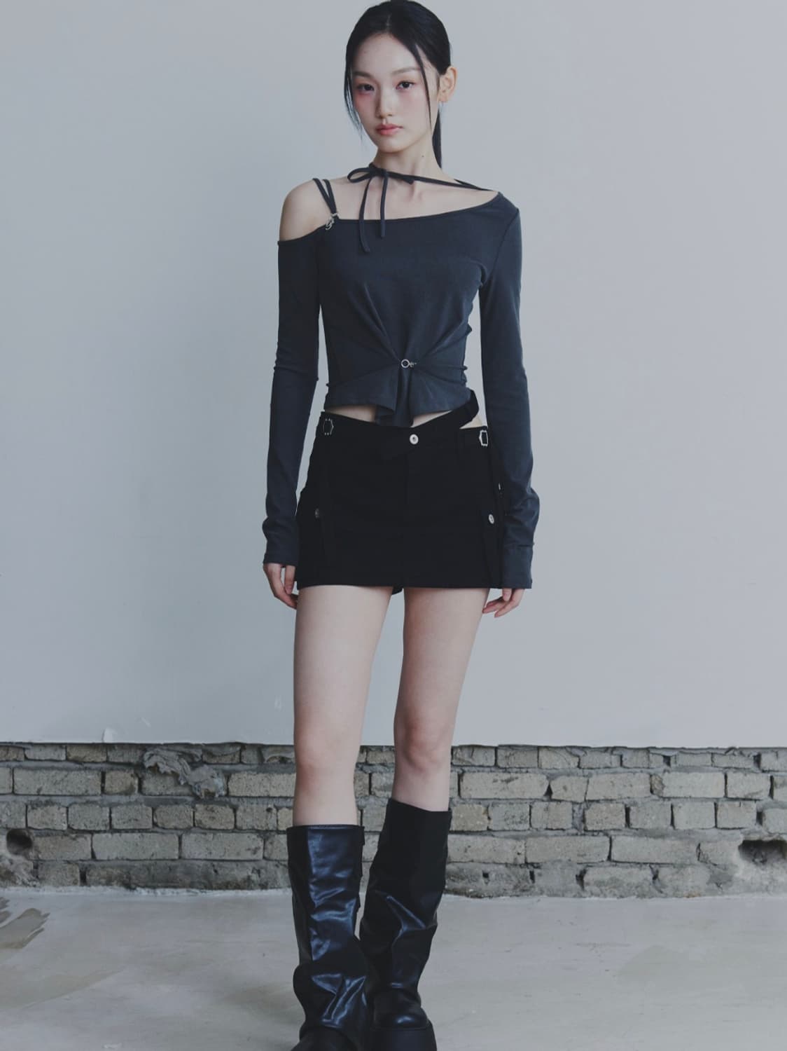 페인오어플레져 루비 후크 롱슬리브 새상품 판매 Painorpleasure 상품이미지3