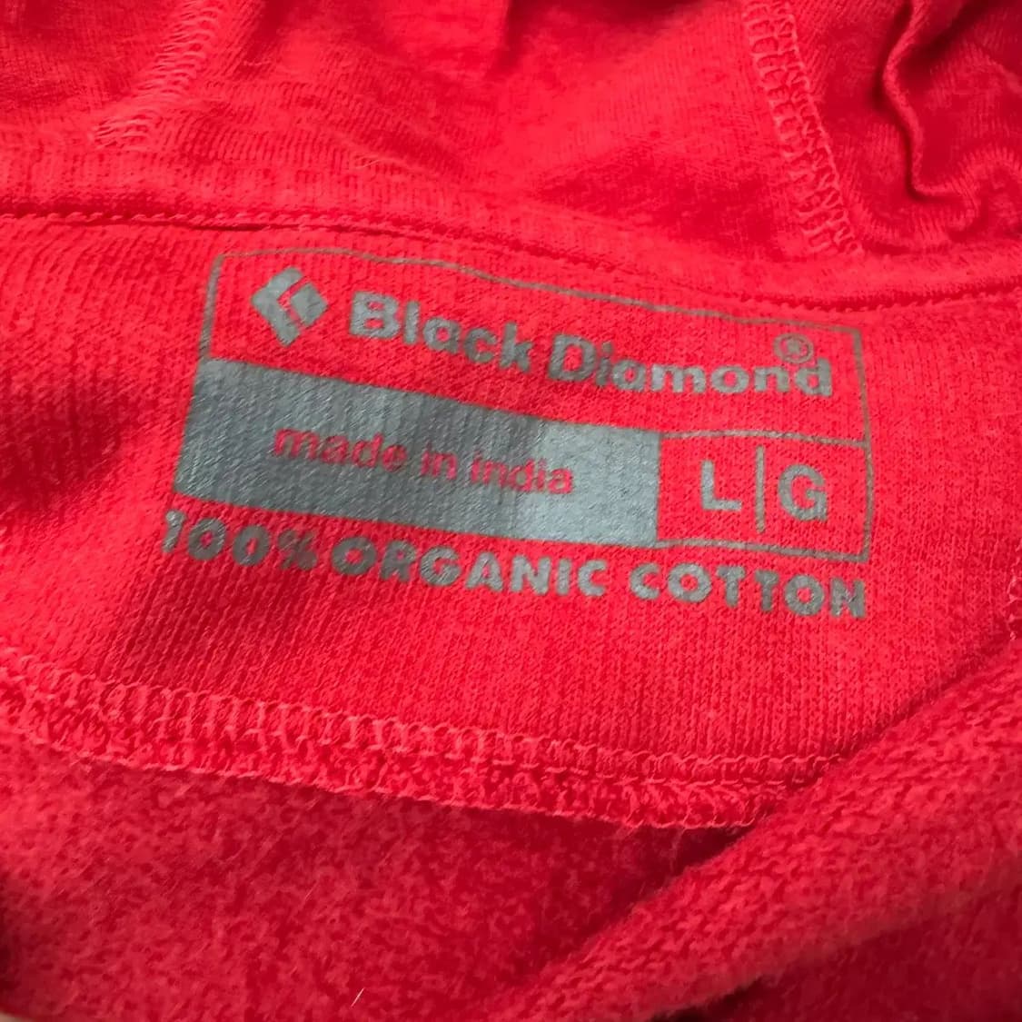 L(105) 블랙다이아몬드 오가닉 코튼 후드 집업  상품이미지7