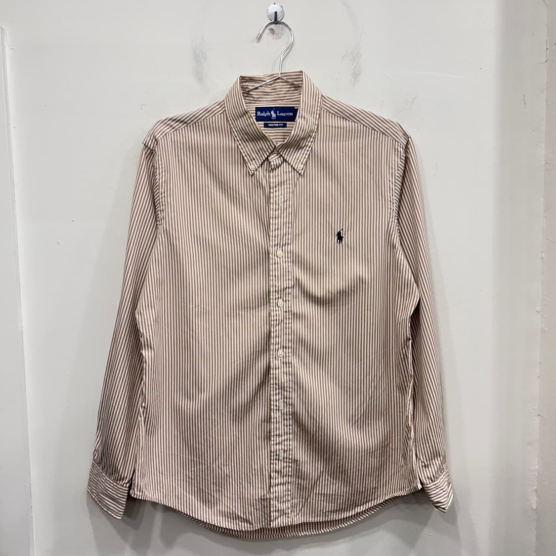 폴로 랄프로렌 커스텀핏 스몰포니 스트라이프 셔츠 상품이미지2