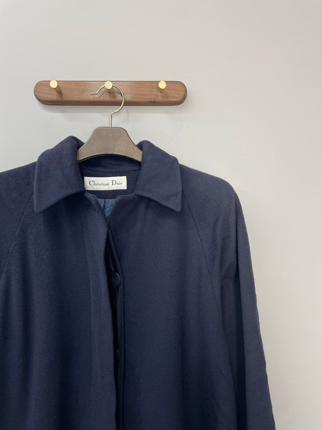 크리스챤 디올 네이비 롱 코트 H1284 상품이미지3