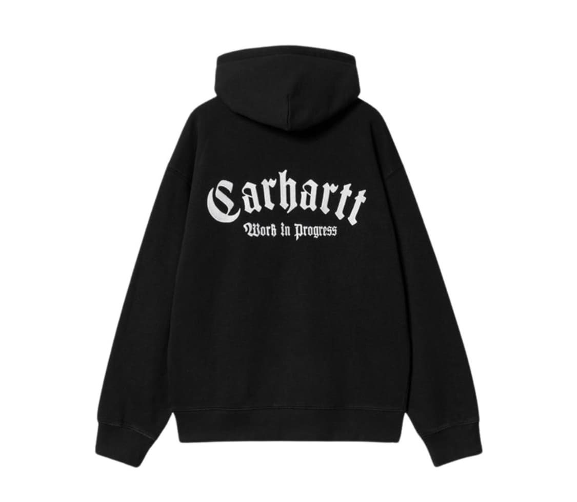 칼하트wip 후디드 오닉스 스크립트 스웻셔츠 XL 상품이미지2