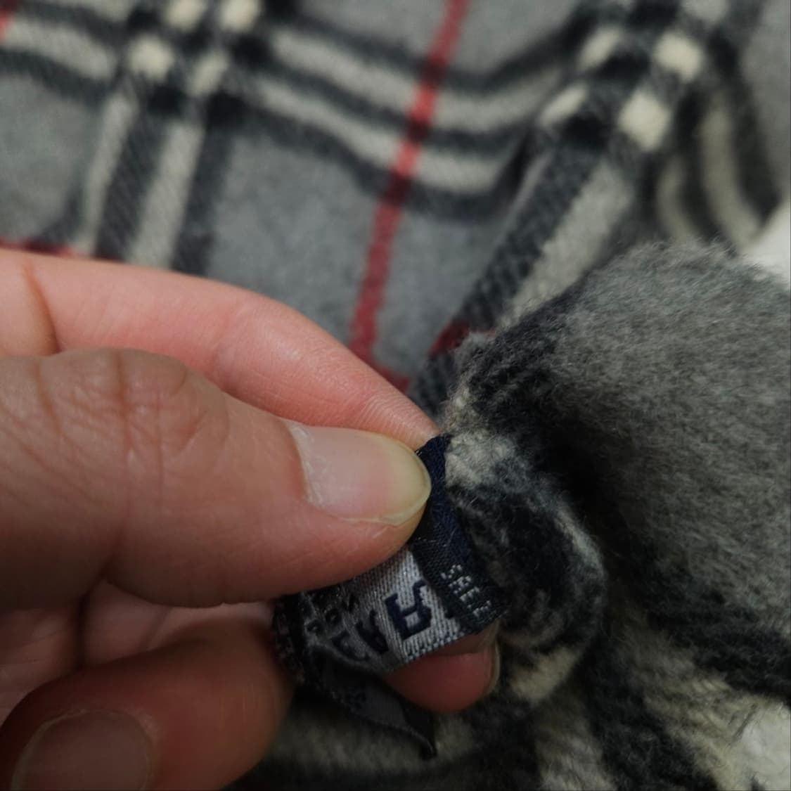 정품 버버리 램스울 머플러 상품이미지5