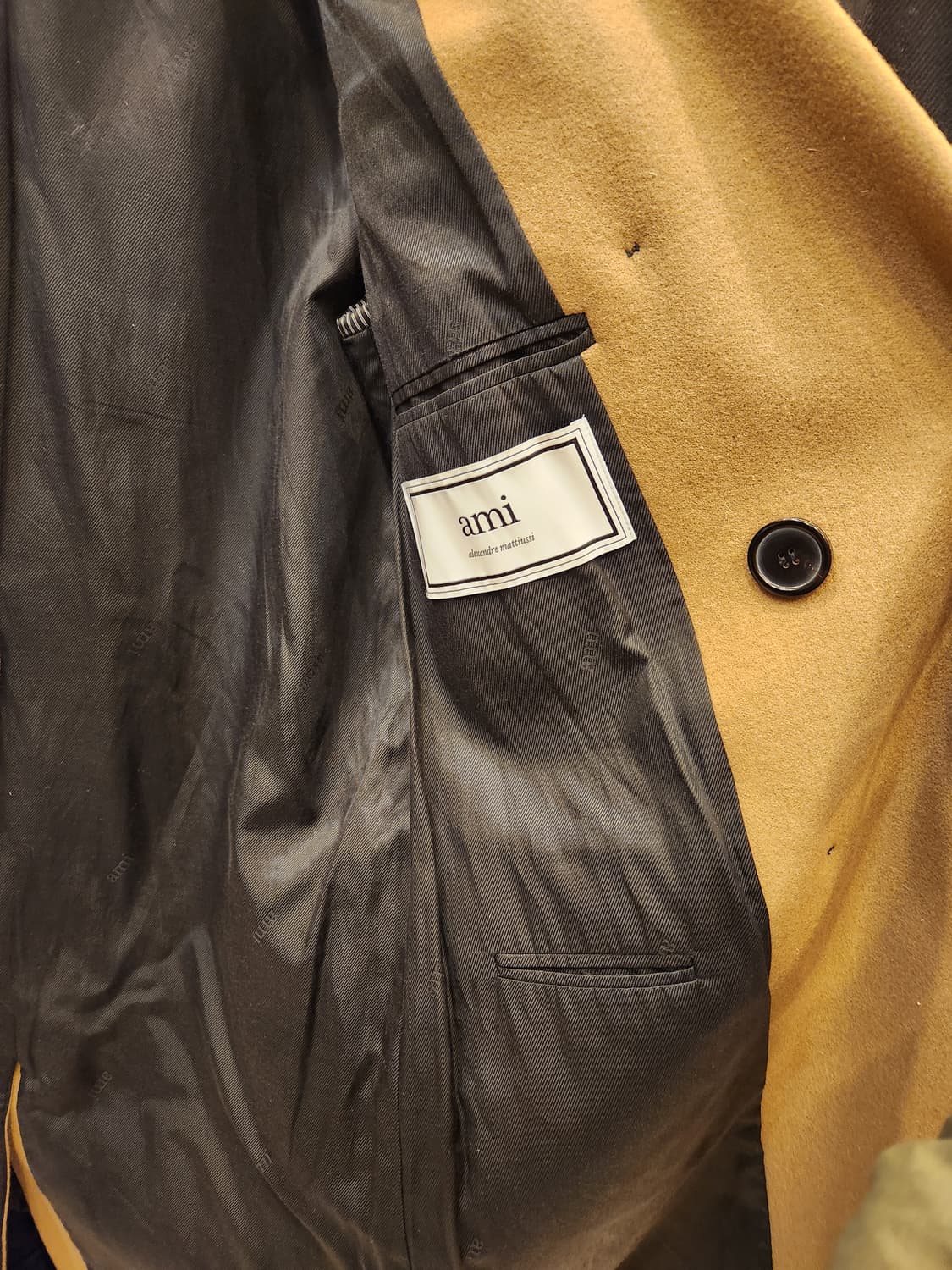 아미 카멜 남성코트 상품이미지8