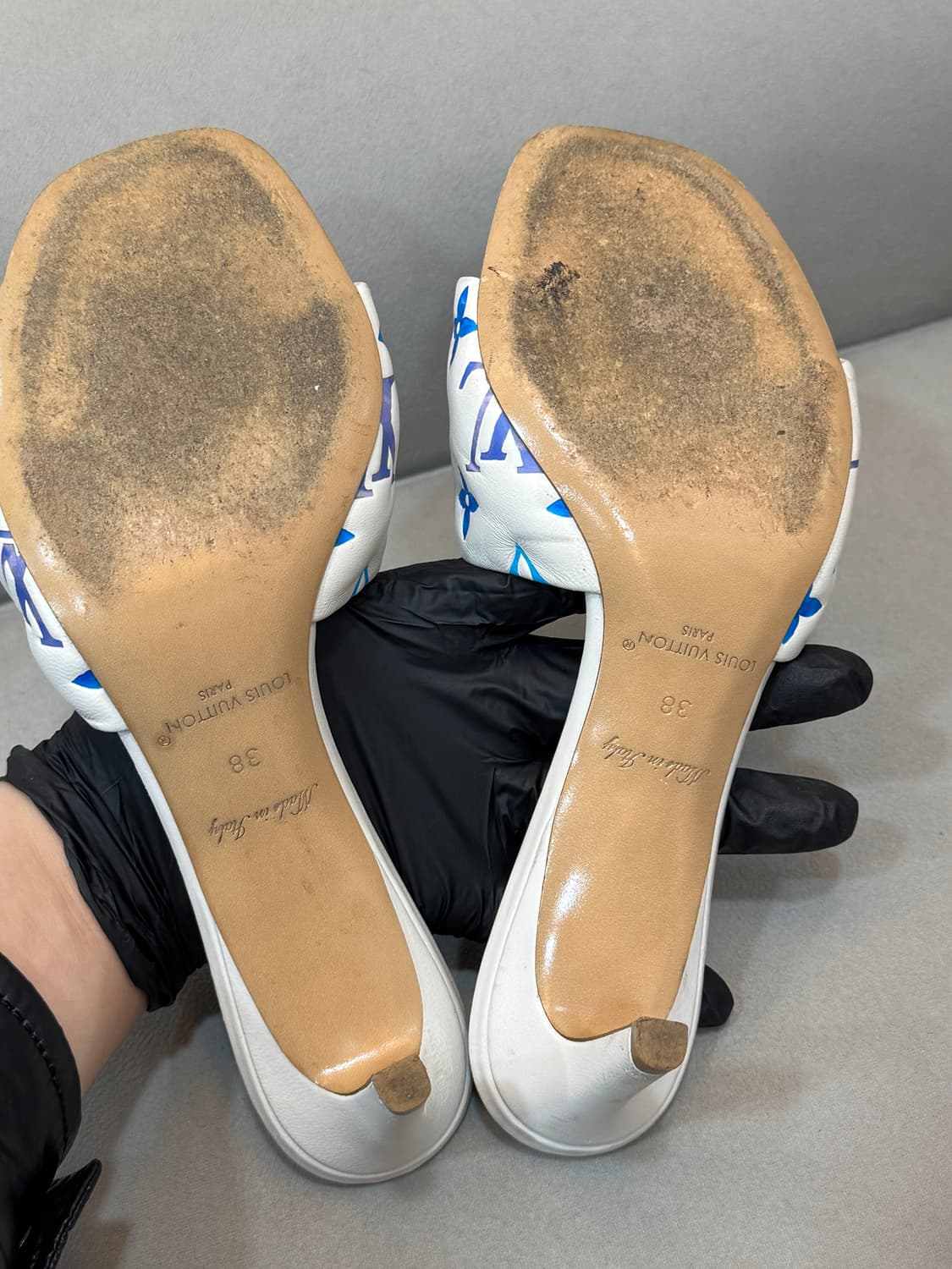 루이비통 리바이벌 뮬 슬리퍼 38사이즈 상품이미지3