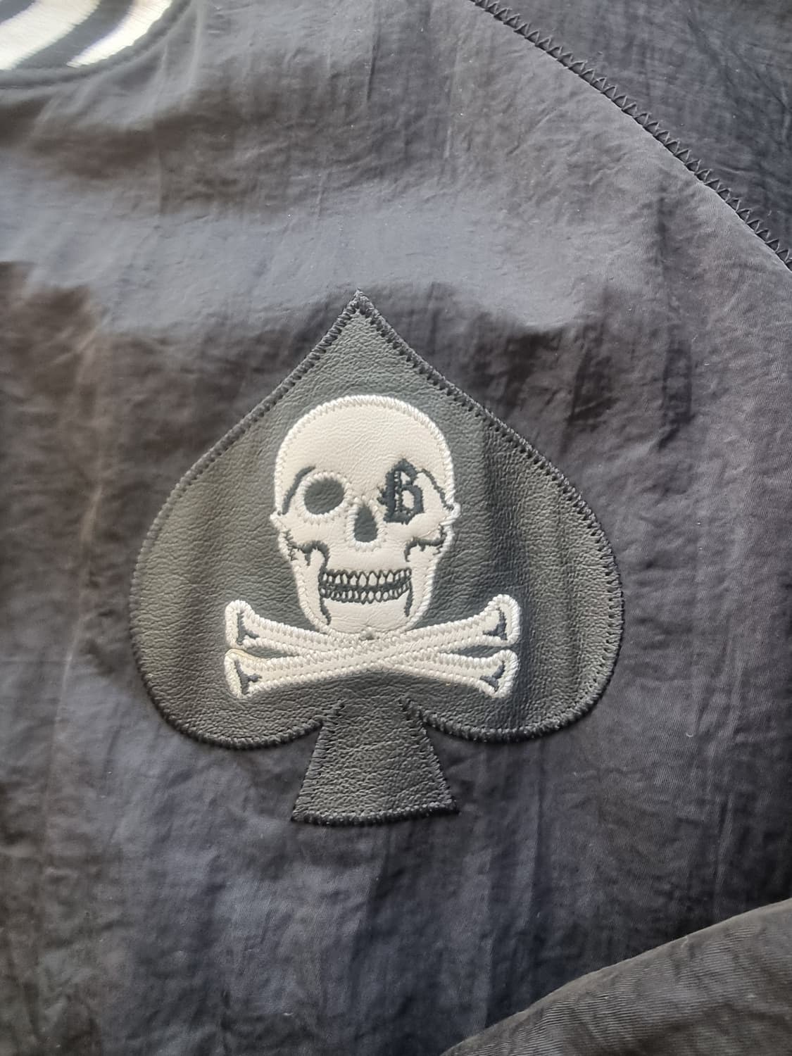 블랙아웃 킾어 시크릿 팀 바시티 자켓 상품이미지2