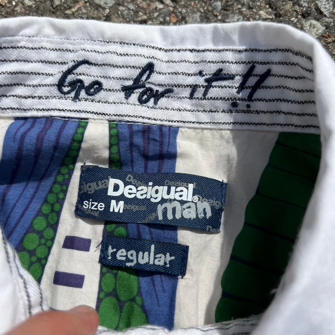 Desigual Man 패치워크 셔츠 상품이미지6