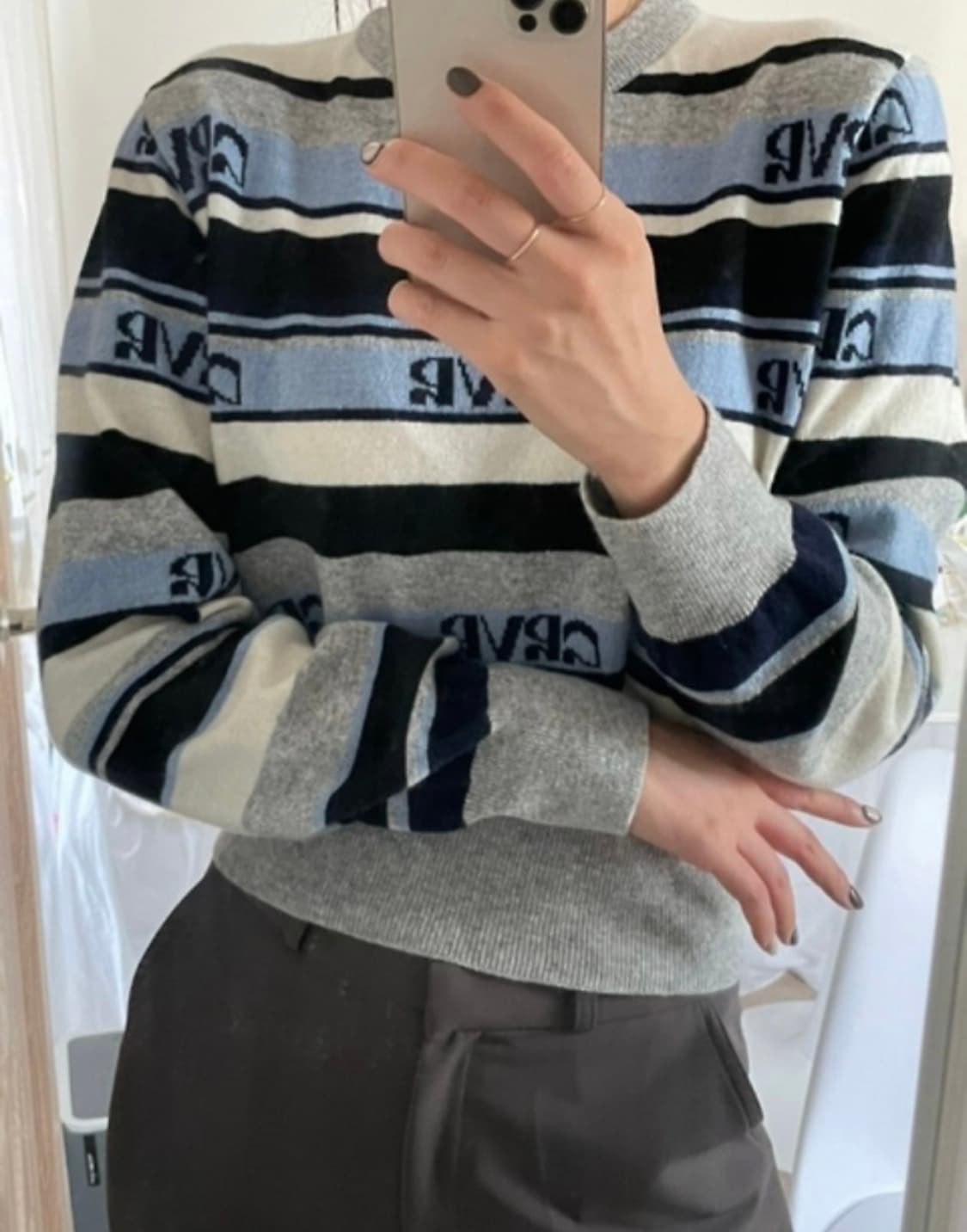 그로브스토어 차정원니트 GRVR 니트 상품이미지3