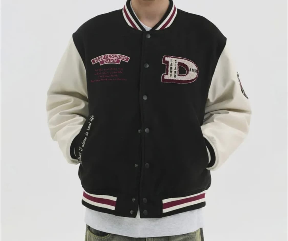 래리클락 바시티 자켓 상품이미지2