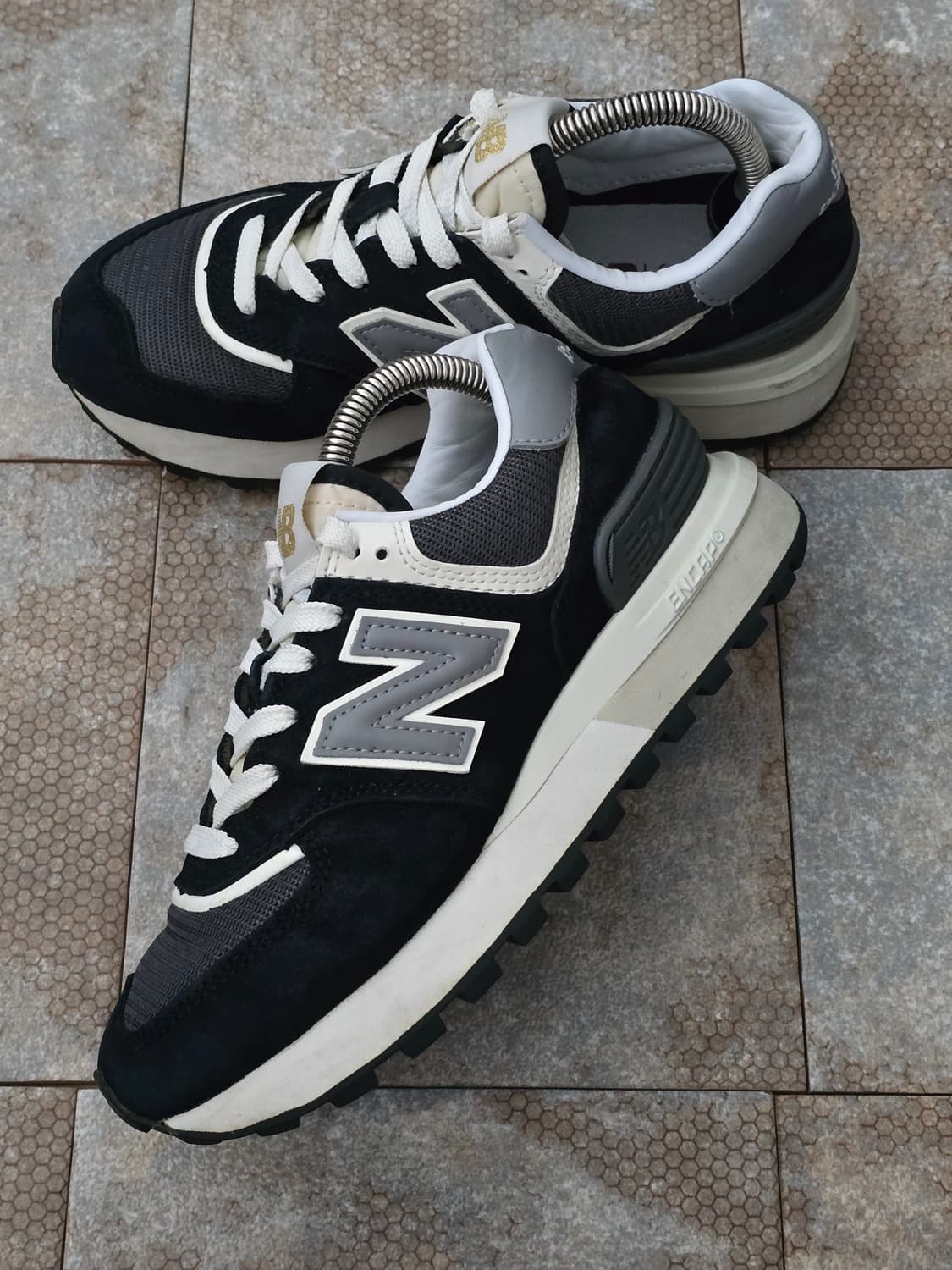 (225)뉴발란스 574 레거시 블랙 상품이미지3