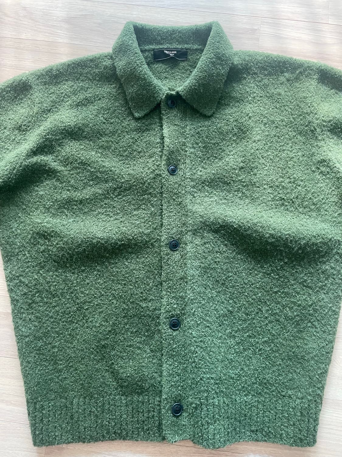 트릴리온 가디건 그린 상품이미지2