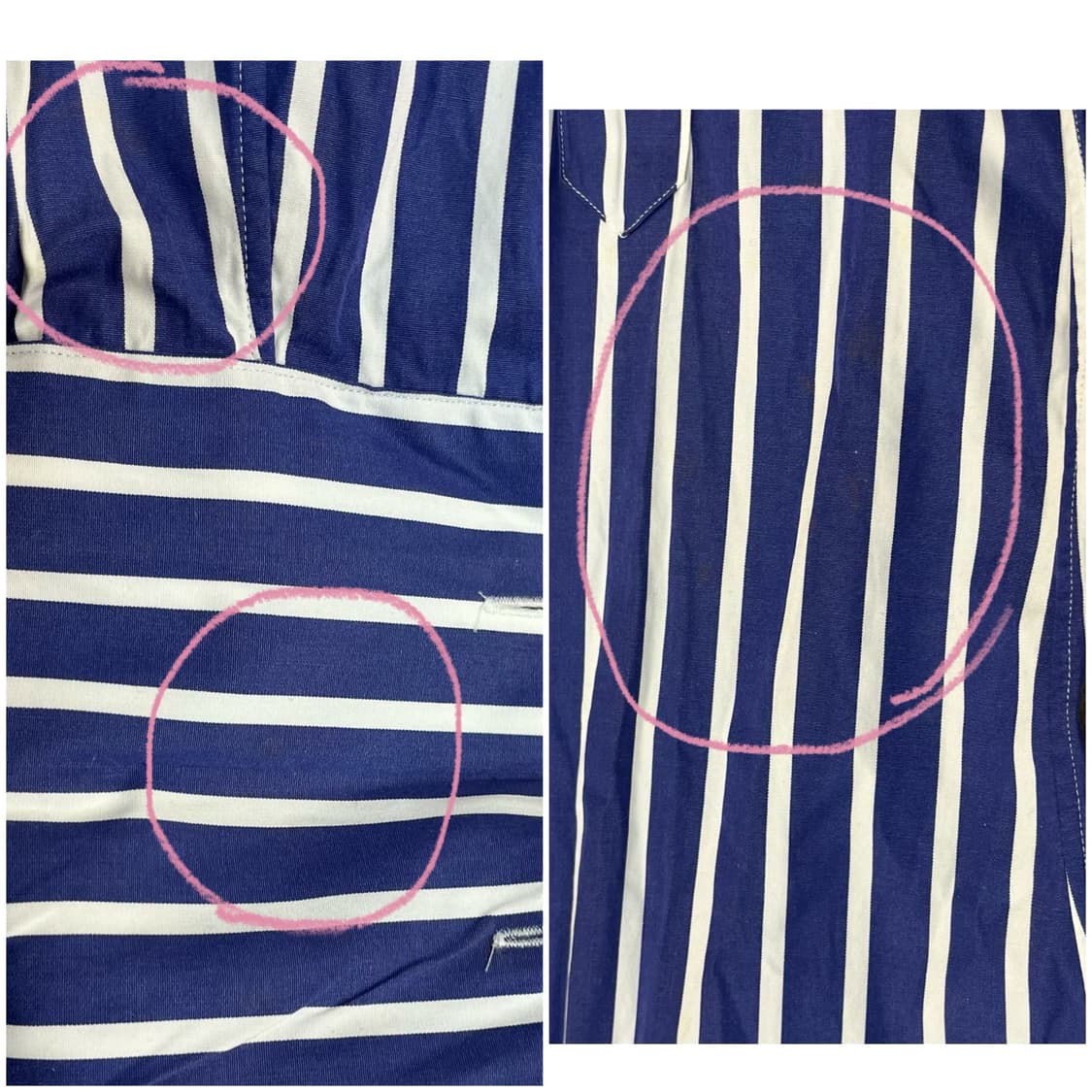 폴로 랄프로렌 스트라이프 셔츠 퍼플 #csz3137 상품이미지10