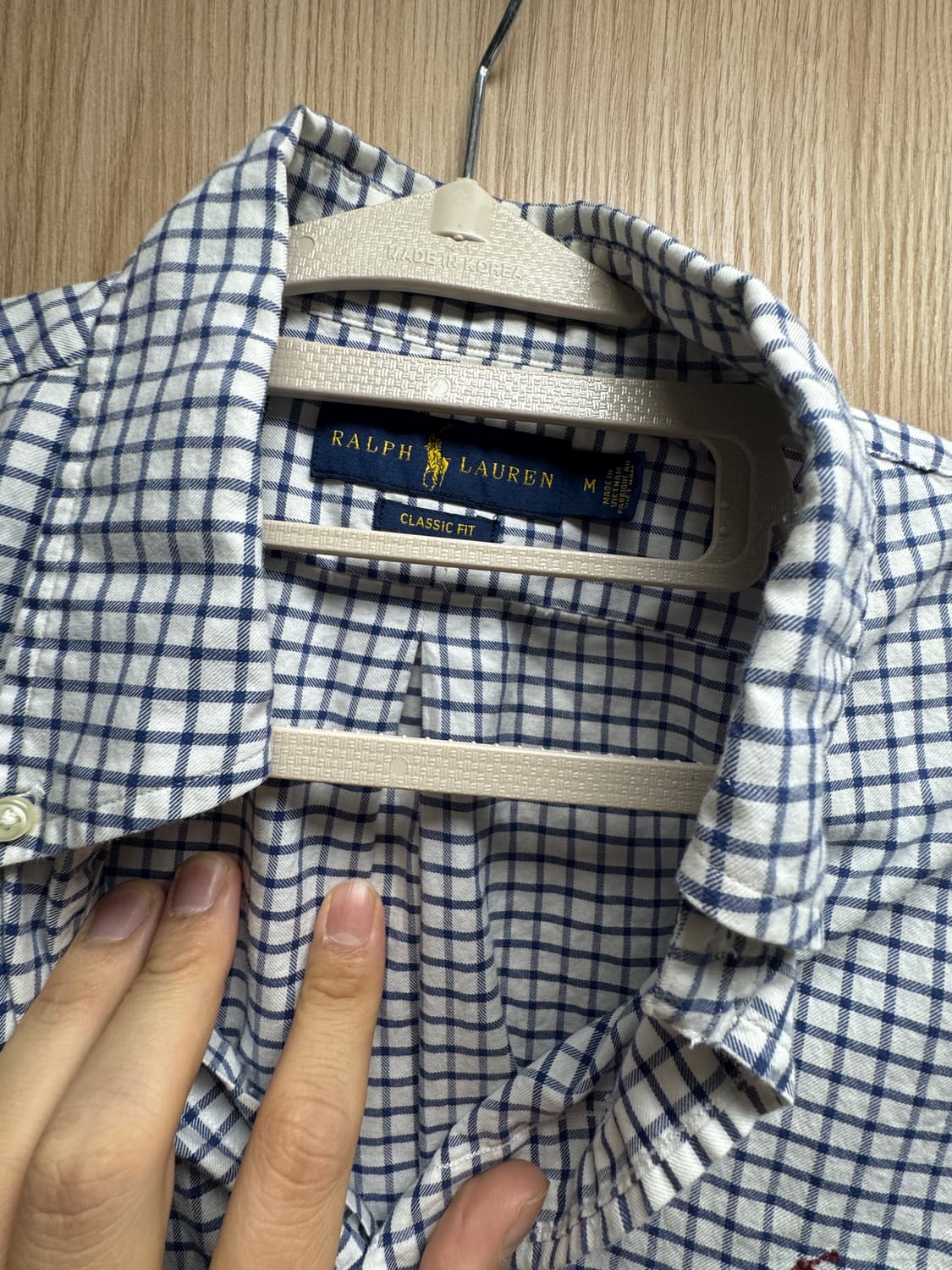 폴로 체크 셔츠 상품이미지2