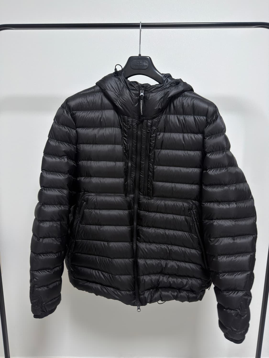 [20분착, XXL] 25FW CP컴퍼니 DD쉘 디디쉘 경량패딩 블랙 상품이미지1