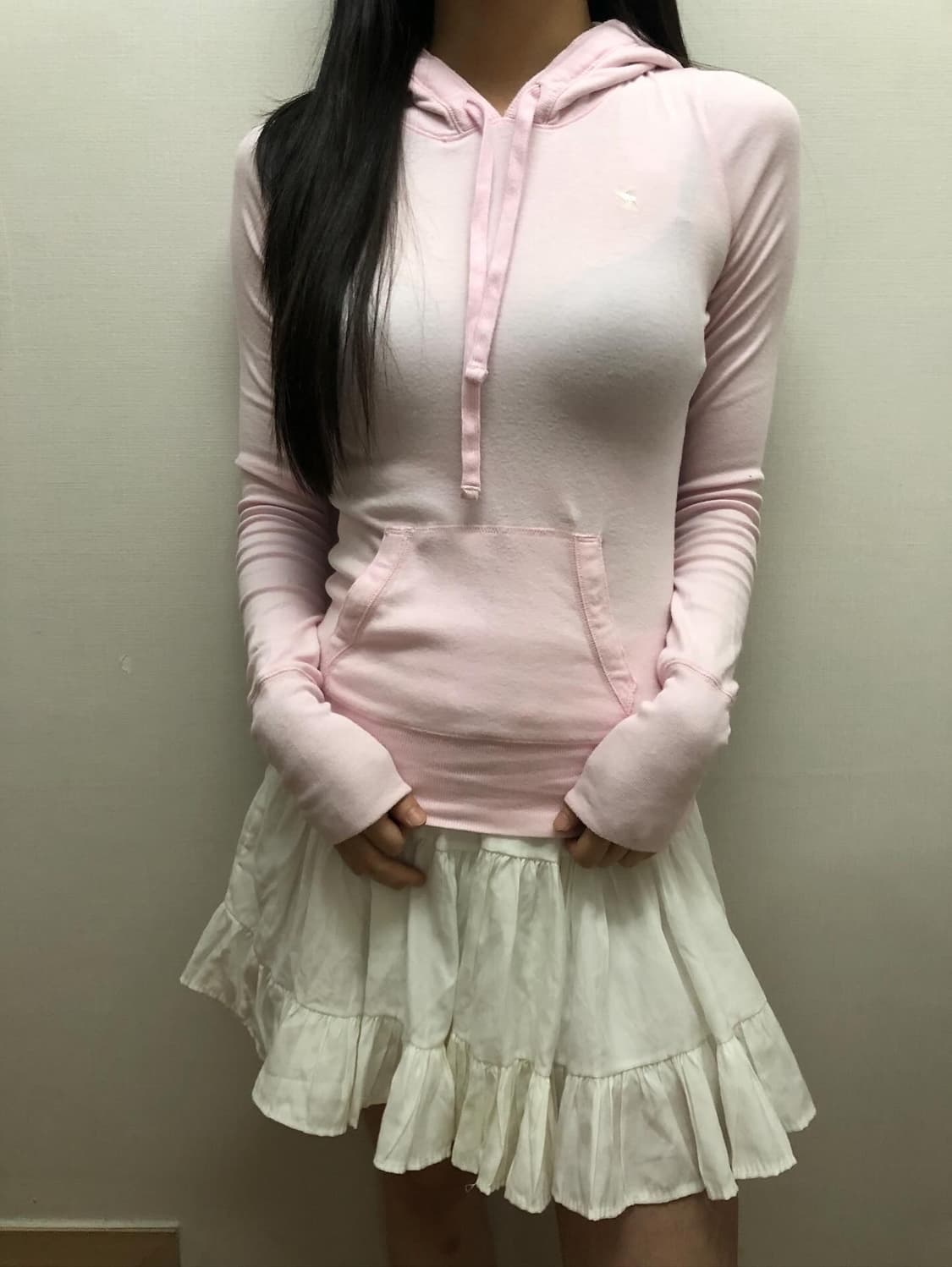 빈티지 아베크롬비 베이비핑크 후디 상품이미지8