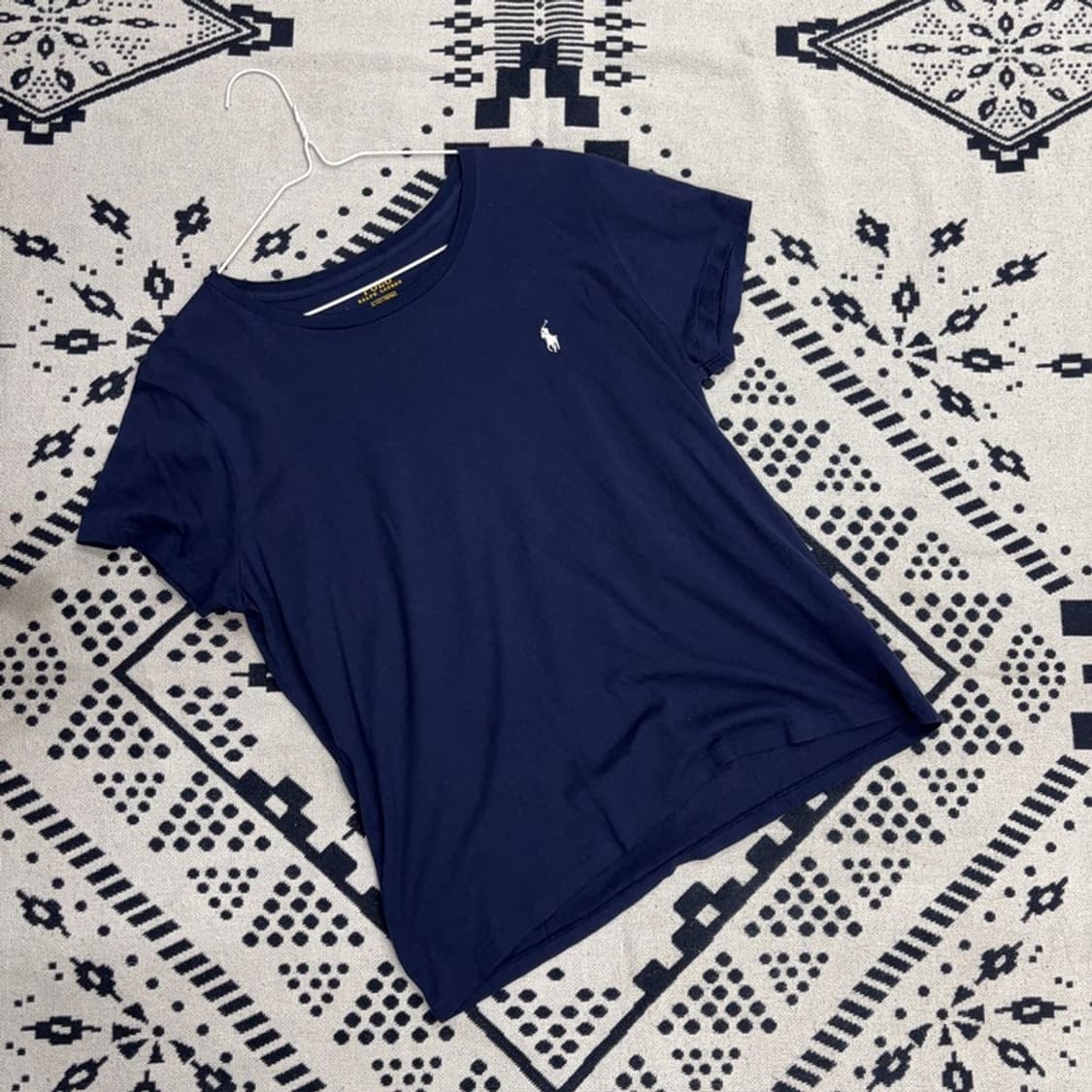 폴로 랄프로렌 베이직 자수 반팔티 L P00044 상품이미지1