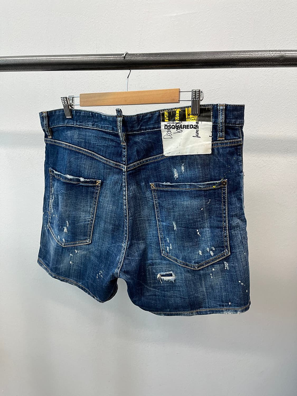 37-38) 디스퀘어드 빈티지 데님 숏츠 상품이미지6