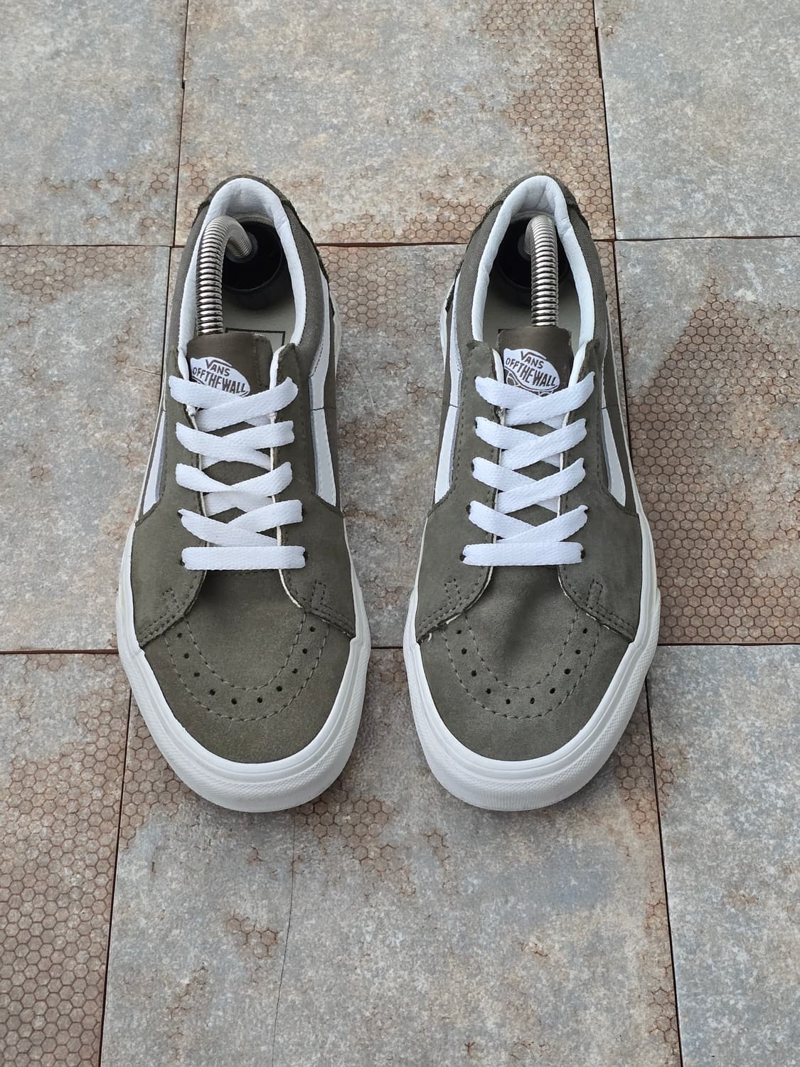 (230)반스 스케이트 로우 카키 상품이미지2