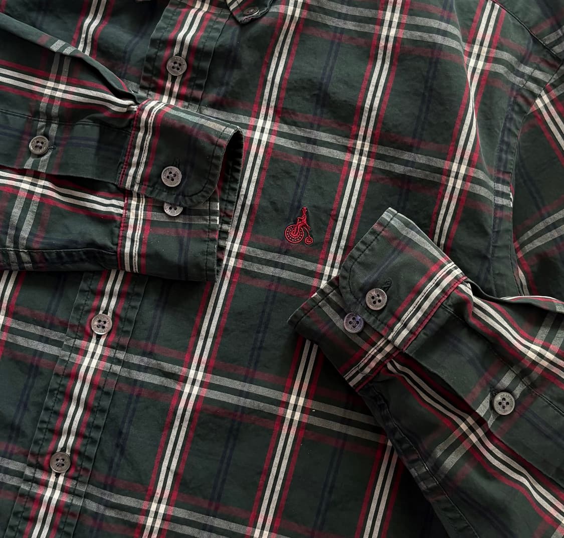 빈폴 타탄 체크 셔츠 상품이미지3