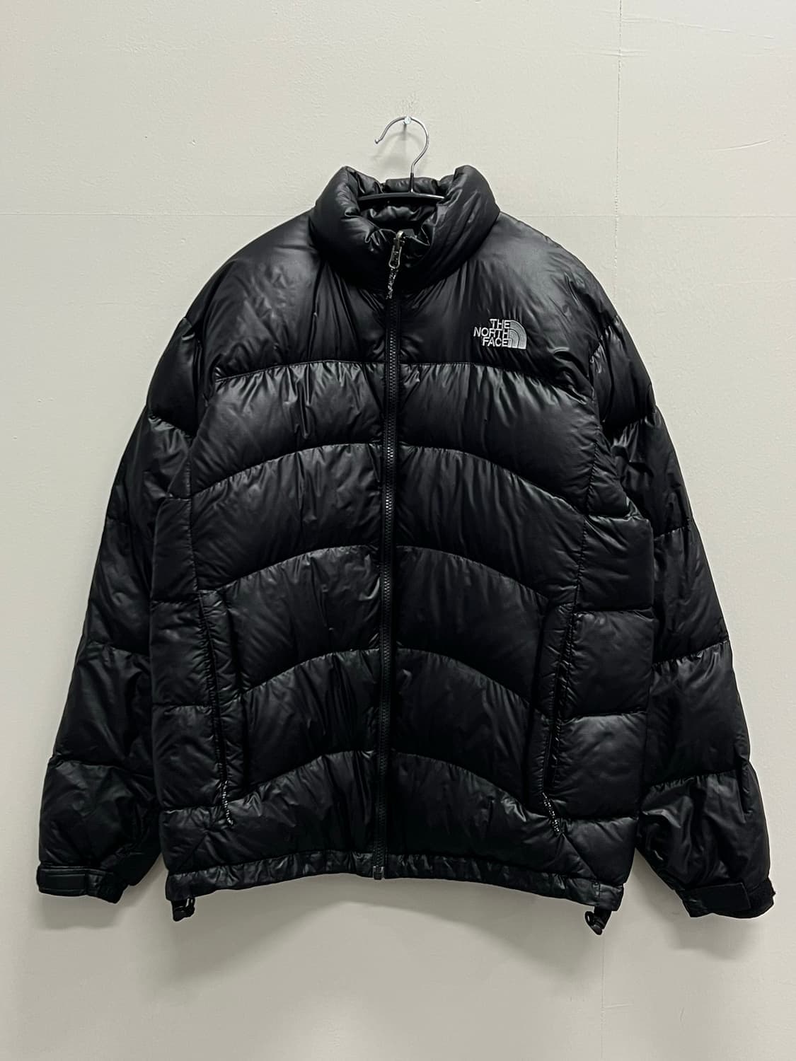 (90) 노스페이스 아콘카구아 써밋 시리즈 구스다운 패딩 자켓 블랙 상품이미지2