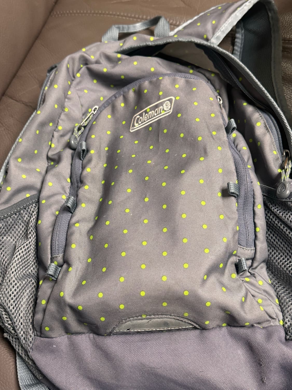 콜맨 도트 백팩 상품이미지2