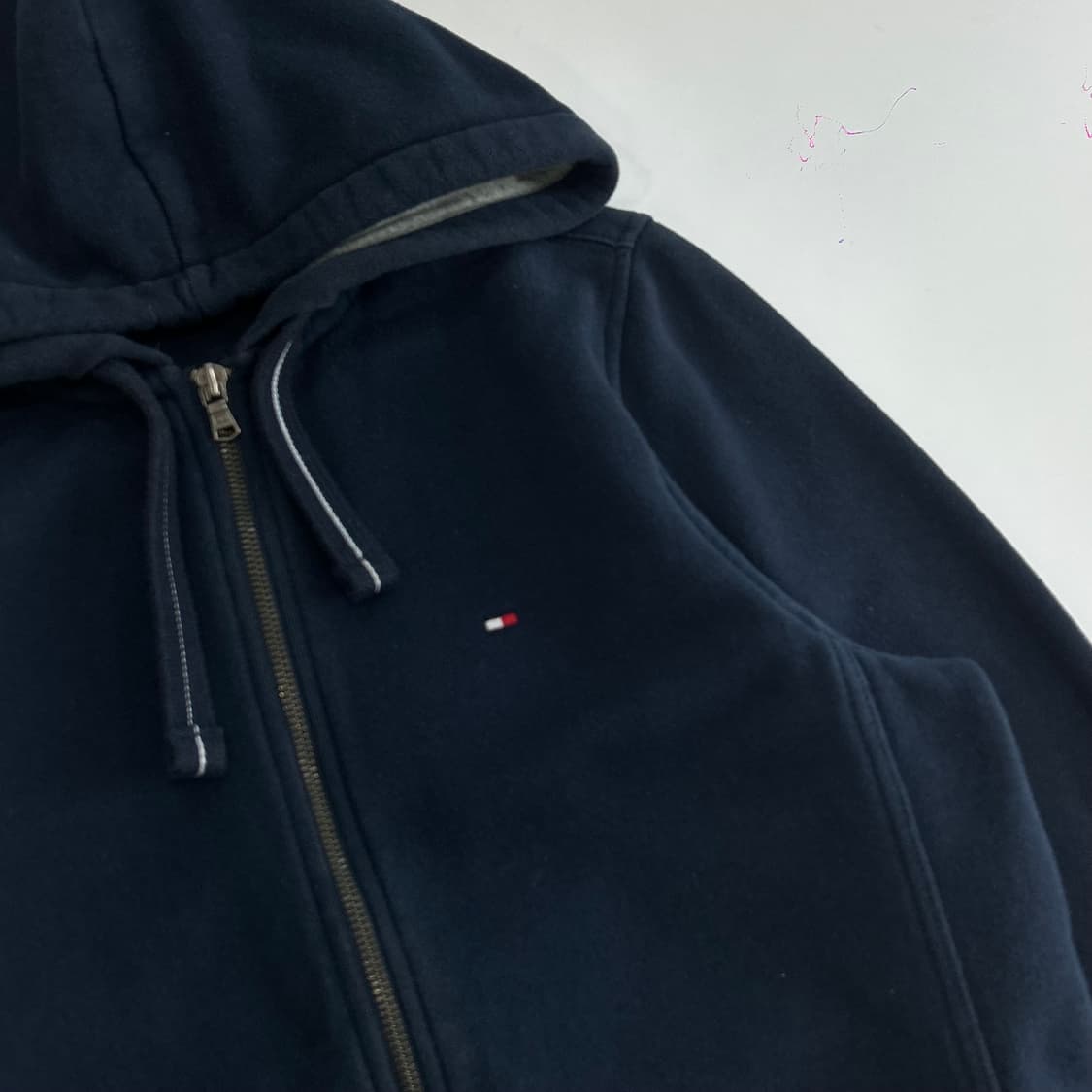 Tommy hilfiger 타미힐피거 네이비 후드집업 상품이미지6