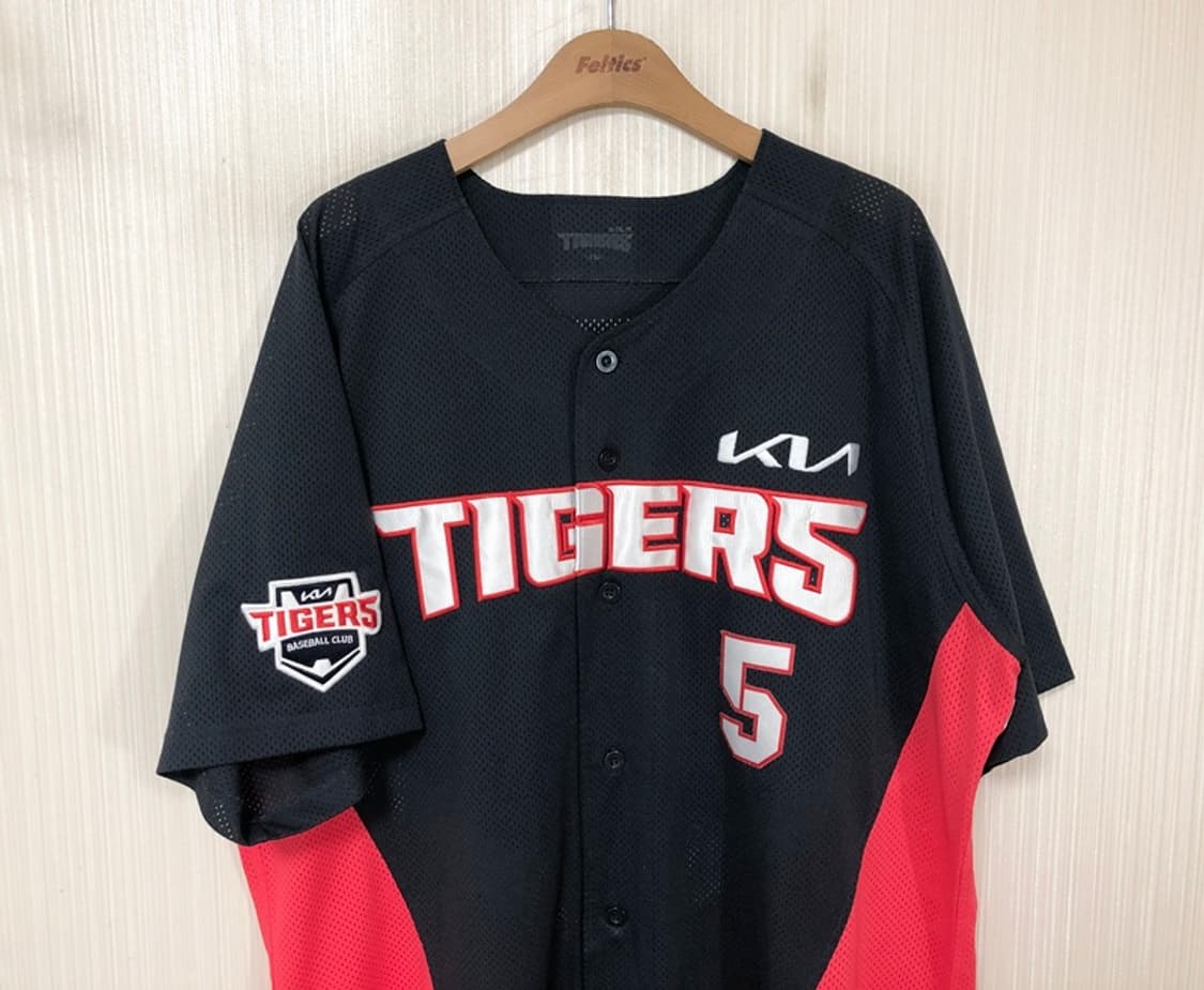 KBO 라커디움 기아타이거즈 22시즌 원정유니폼/져지 120 #5 김도영 상품이미지2
